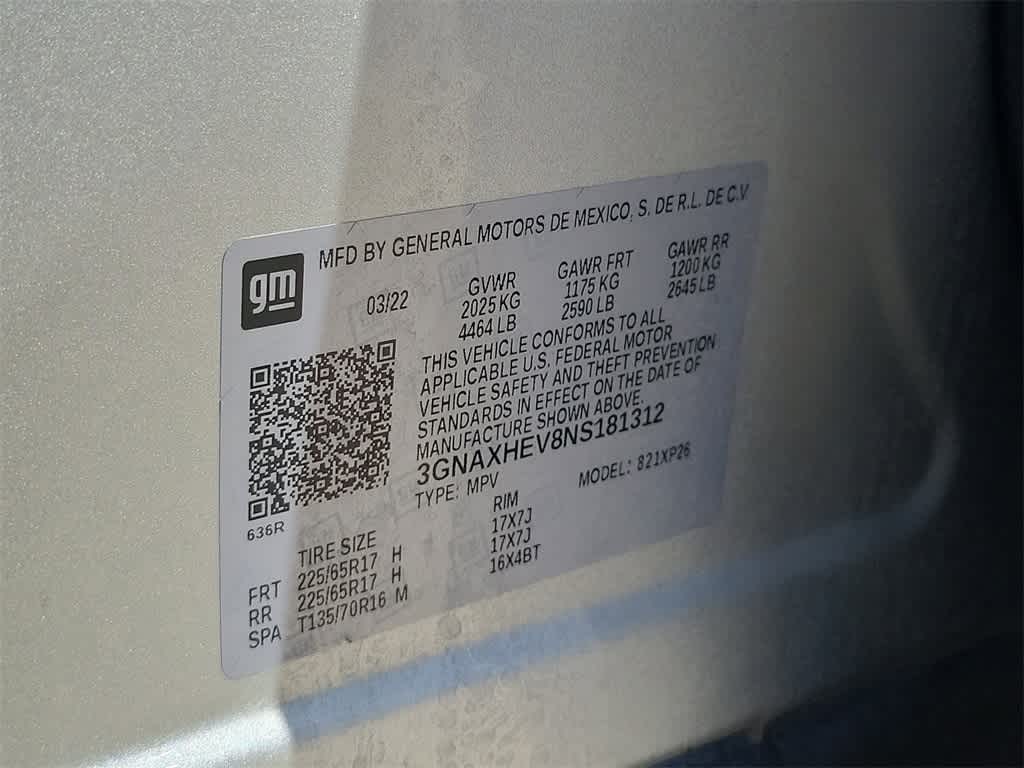 Thumbnail: 2022 Chevrolet Equinox - 18