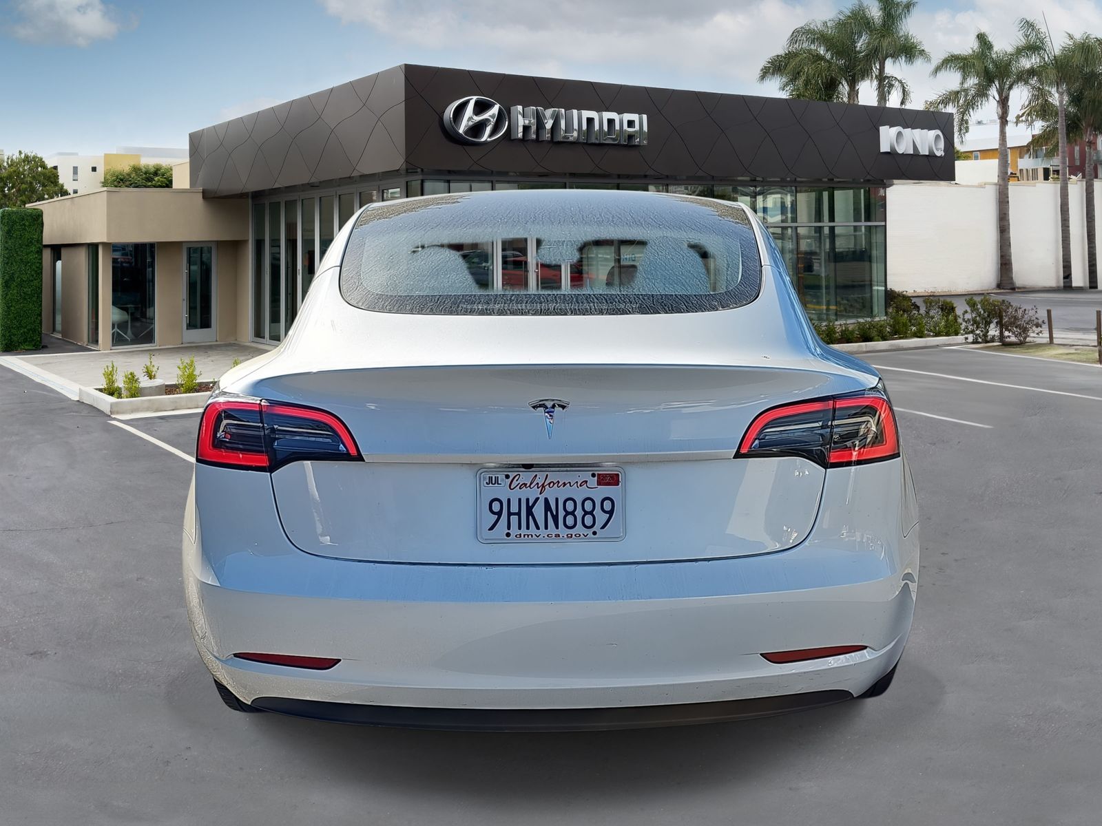 Used 2023 Tesla Model 3 Base with VIN 5YJ3E1EAXPF581332 for sale in Santa Monica, CA
