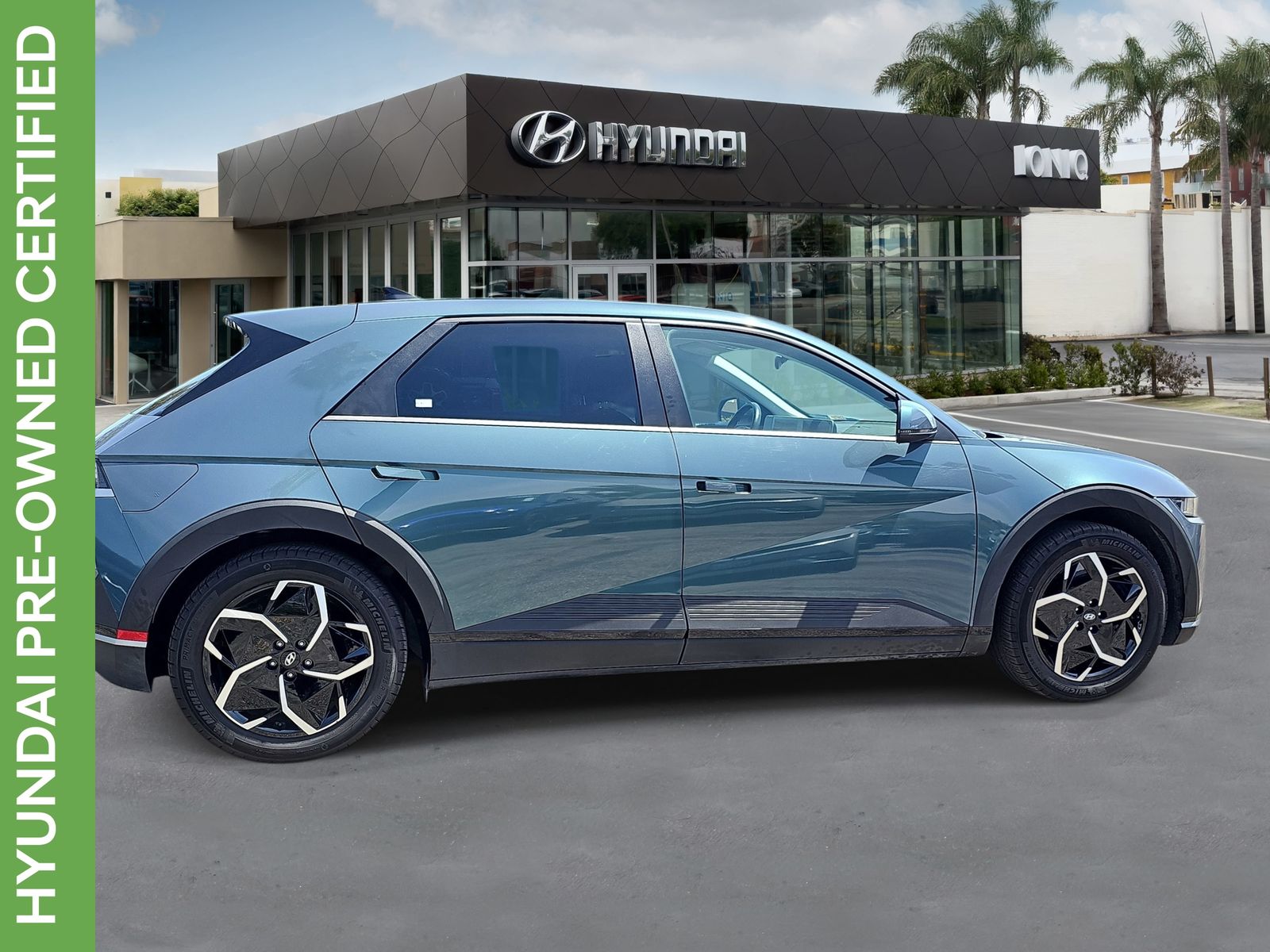 Certified 2024 Hyundai IONIQ 5 SEL with VIN KM8KN4DE9RU286701 for sale in Santa Monica, CA
