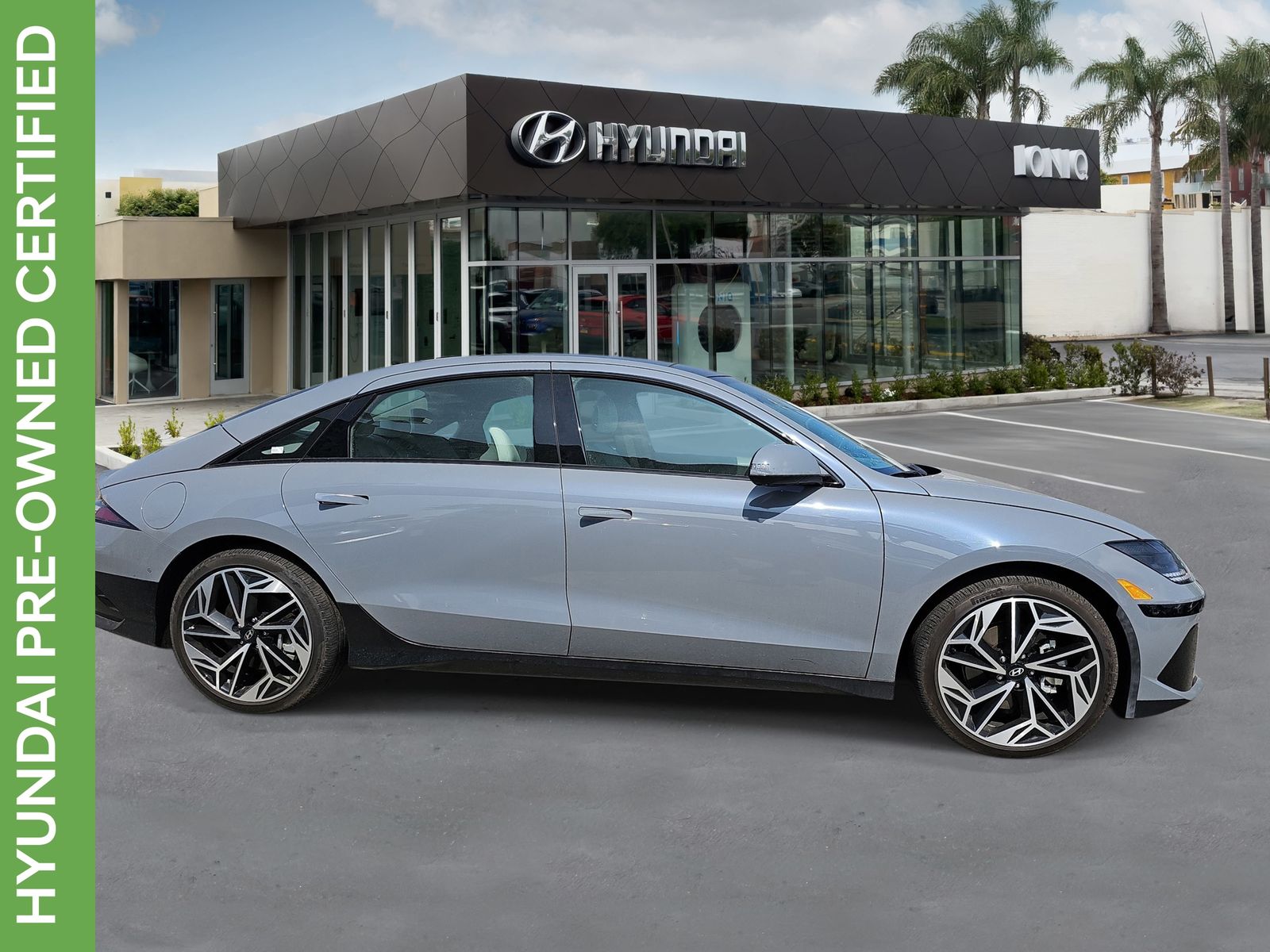 Certified 2024 Hyundai IONIQ 6 Limited with VIN KMHM54AA2RA074198 for sale in Santa Monica, CA