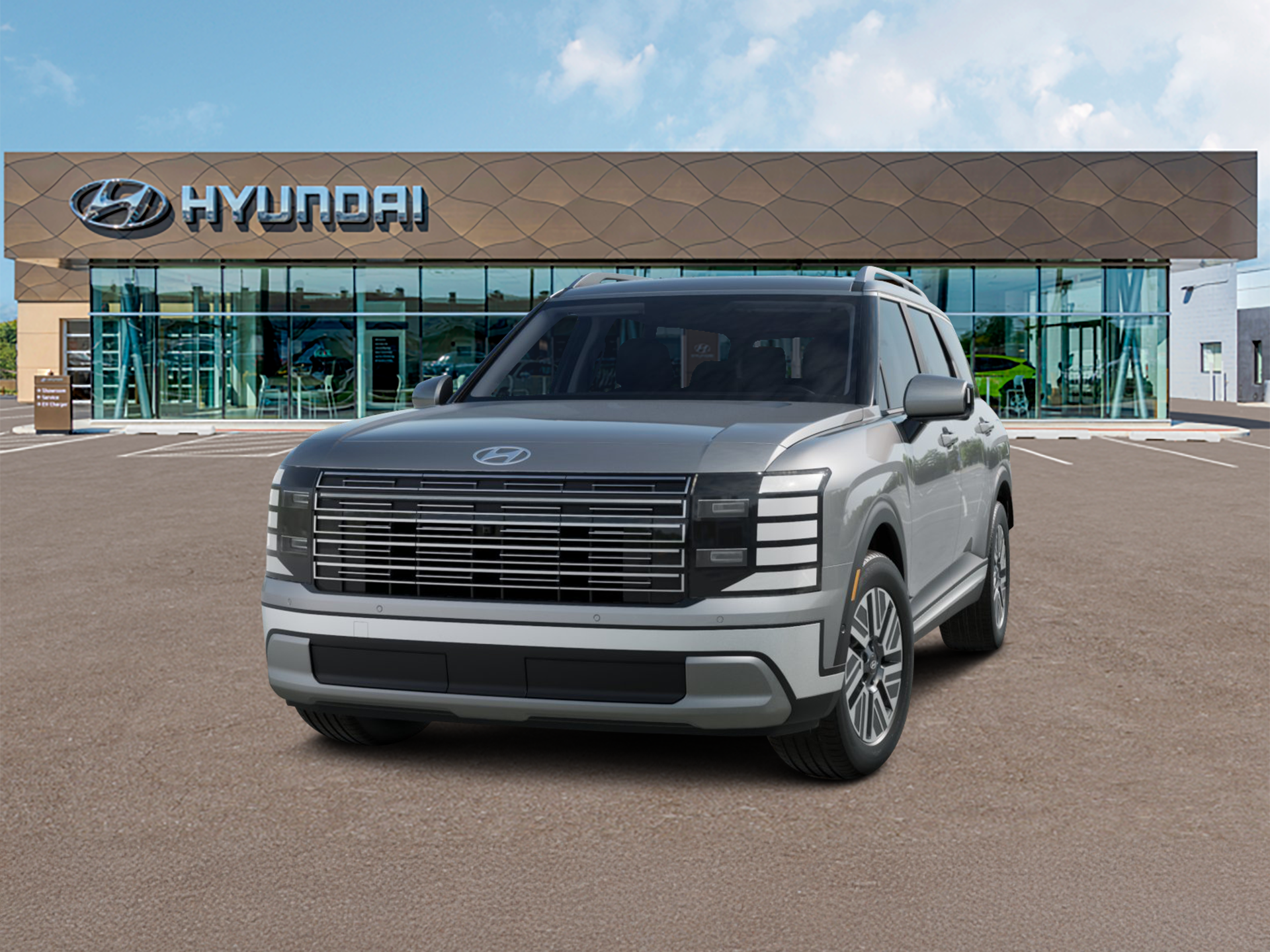 2026 Hyundai Palisade Blue SEL Premium 7 Passenger Hybrid FWD's photo