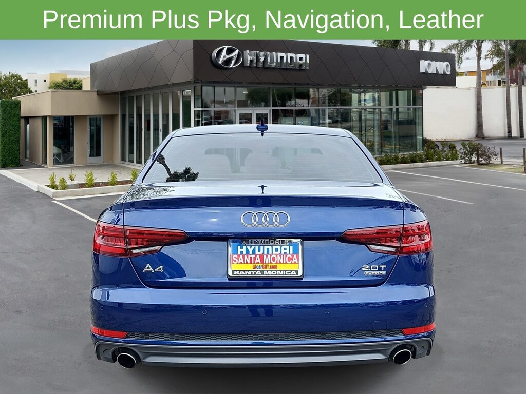 Used 2018 Audi A4 2.0T Premium Plus Sedan