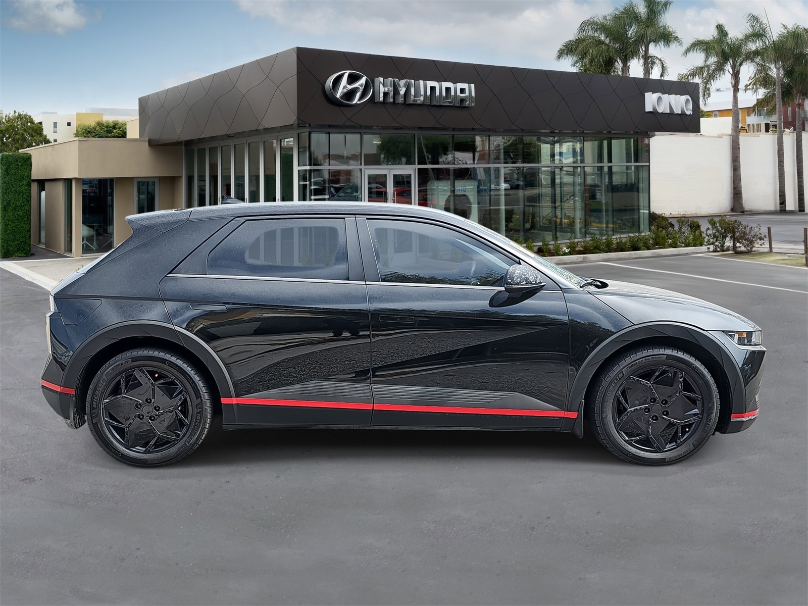 Certified 2023 Hyundai IONIQ 5 SEL with VIN KM8KNDAF7PU207617 for sale in Santa Monica, CA