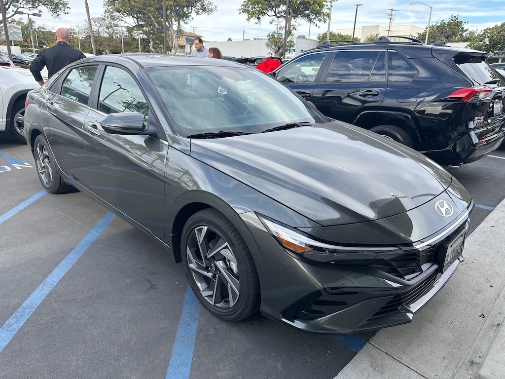 Used 2024 Hyundai Elantra Hybrid For Sale at Hyundai Santa Monica VIN