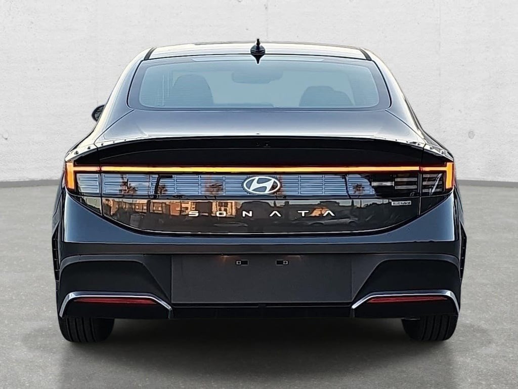 New 2026 Hyundai Sonata Hybrid Blue Sedan