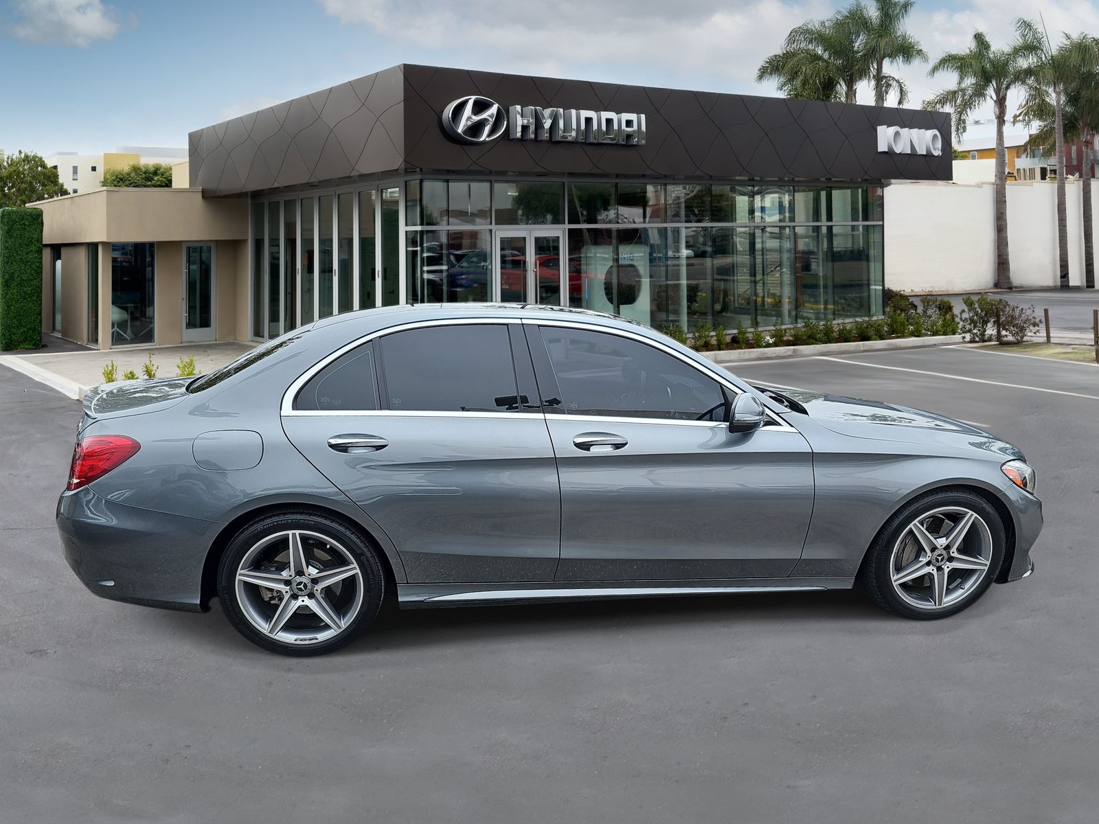 Used 2017 Mercedes-Benz C-Class C300 Sport with VIN 55SWF4JB8HU219932 for sale in Santa Monica, CA