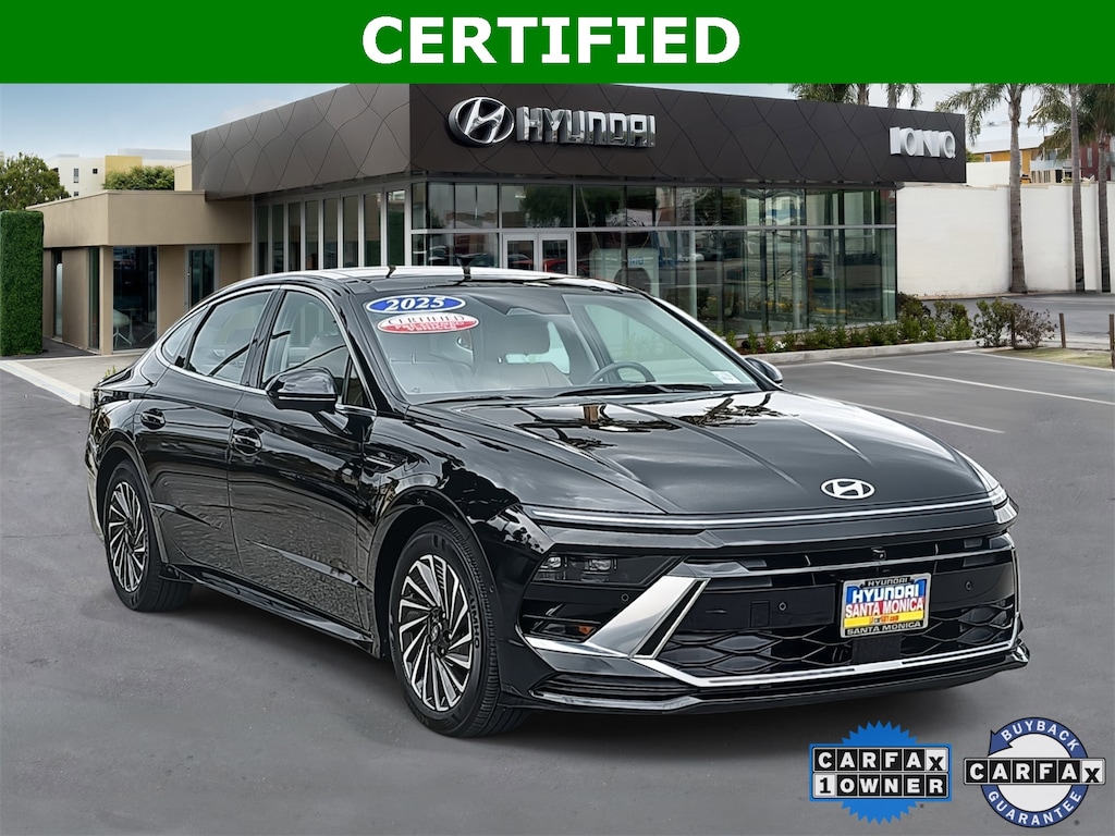 Certified 2025 Hyundai Sonata Hybrid Limited Sedan