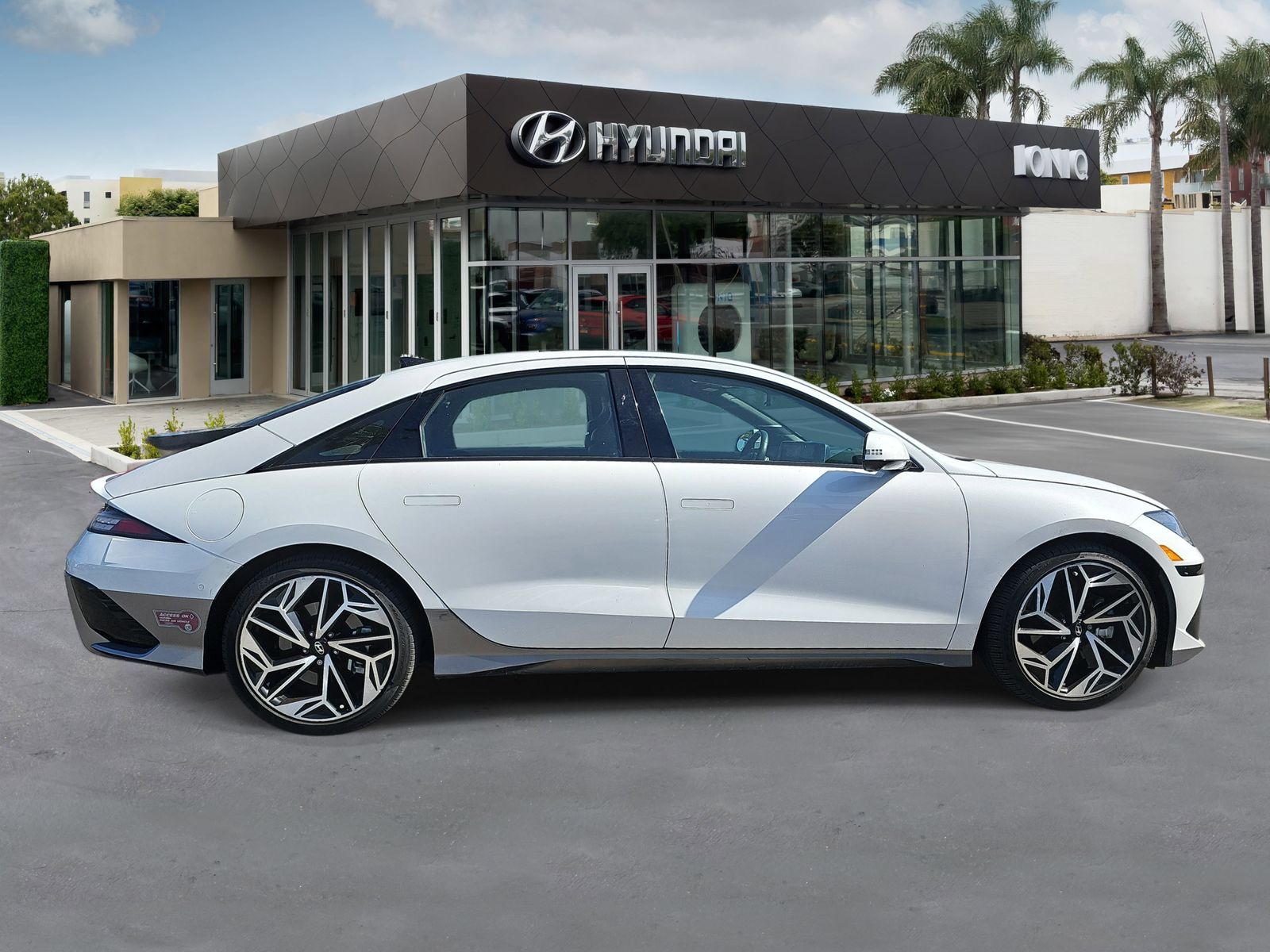 Certified 2023 Hyundai IONIQ 6 Limited with VIN KMHM54AA6PA046594 for sale in Santa Monica, CA