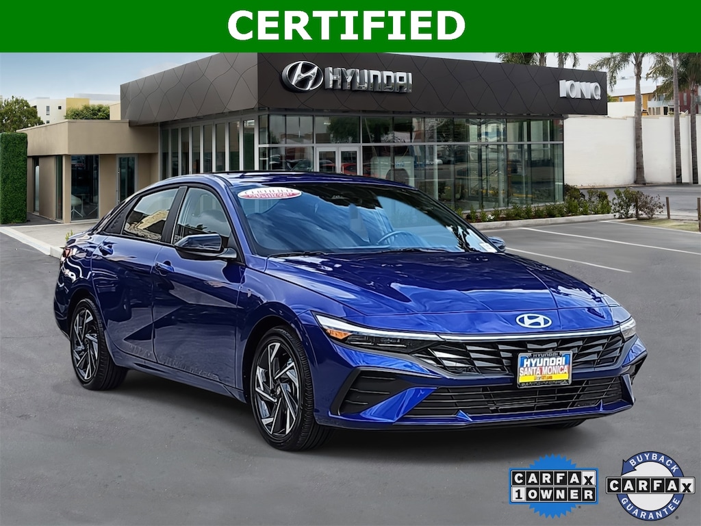 Certified 2025 Hyundai Elantra SEL Sport Sedan