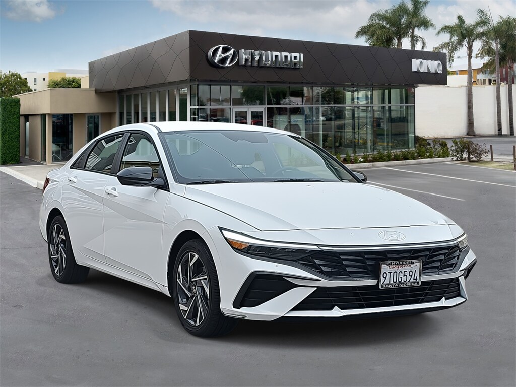 Certified 2025 Hyundai Elantra Hybrid SEL Sport Sedan