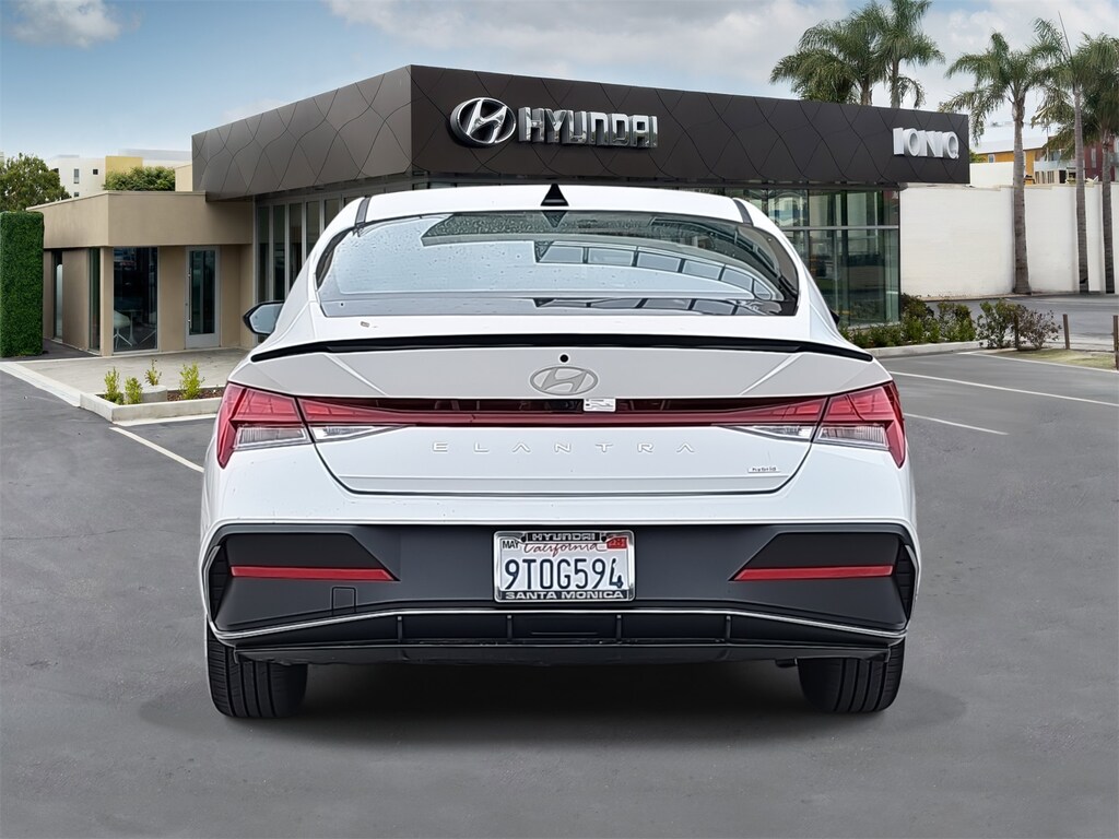 Certified 2025 Hyundai Elantra Hybrid SEL Sport Sedan