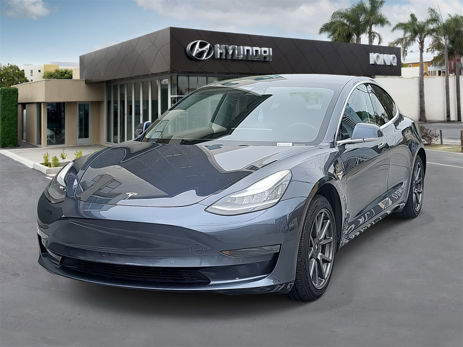 Used 2019 Tesla Model 3 Base with VIN 5YJ3E1EA9KF416137 for sale in Santa Monica, CA