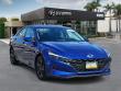 Used 2021 Hyundai Elantra Hybrid Blue Sedan