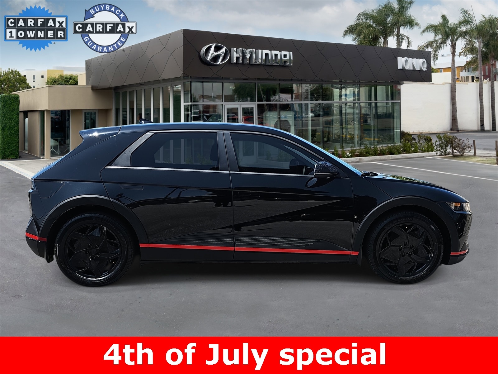 Certified 2023 Hyundai IONIQ 5 SEL with VIN KM8KNDAF7PU207617 for sale in Santa Monica, CA