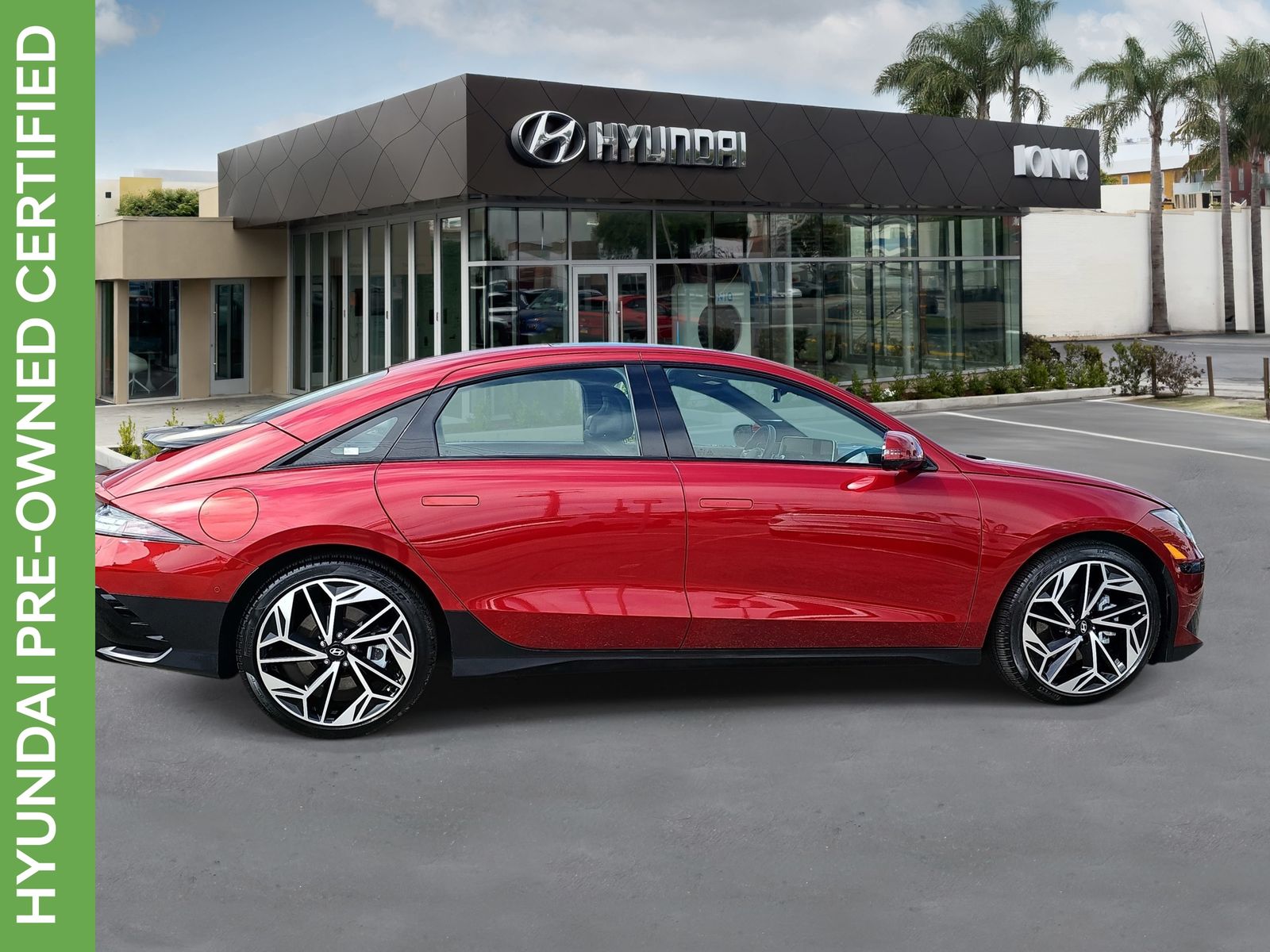 Certified 2024 Hyundai IONIQ 6 Limited with VIN KMHM54AA0RA075639 for sale in Santa Monica, CA