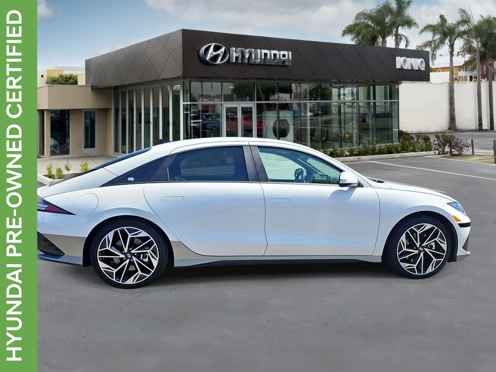 Certified 2023 Hyundai IONIQ 6 SEL with VIN KMHM34AA9PA033215 for sale in Santa Monica, CA