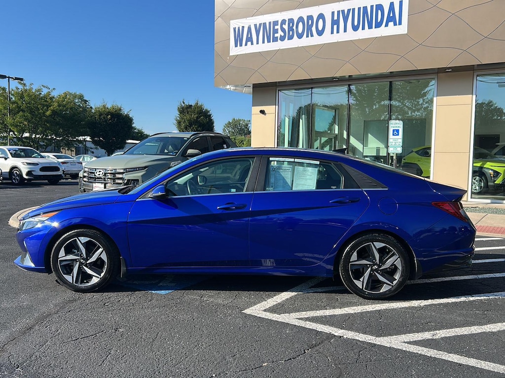 Certified 2023 Hyundai Elantra Hybrid Limited Sedan