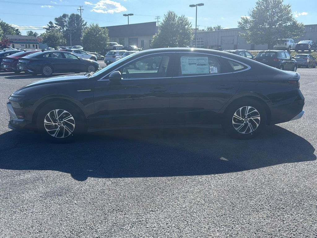 New 2026 Hyundai Sonata Hybrid Blue Sedan