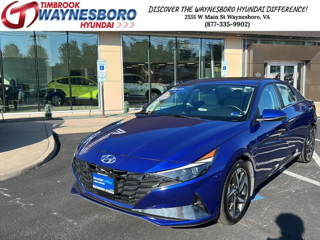 Certified 2023 Hyundai Elantra Hybrid Limited Sedan