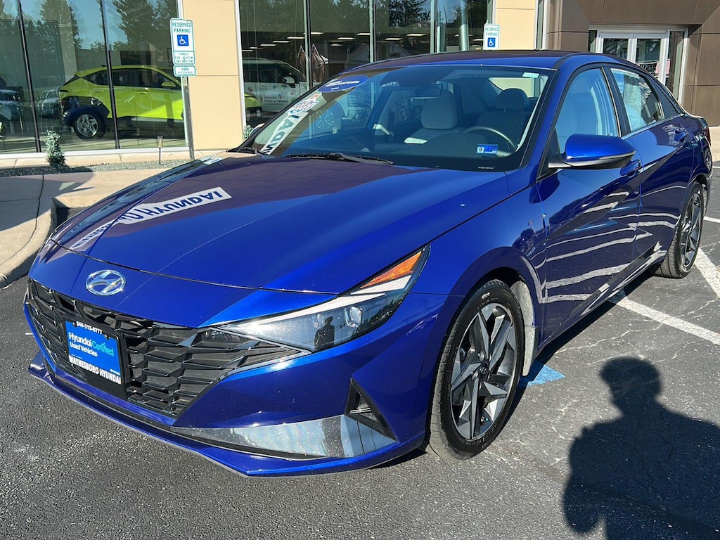 Certified 2023 Hyundai Elantra Hybrid Limited Sedan