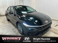 2026 Hyundai Elantra Hybrid Blue Sedan