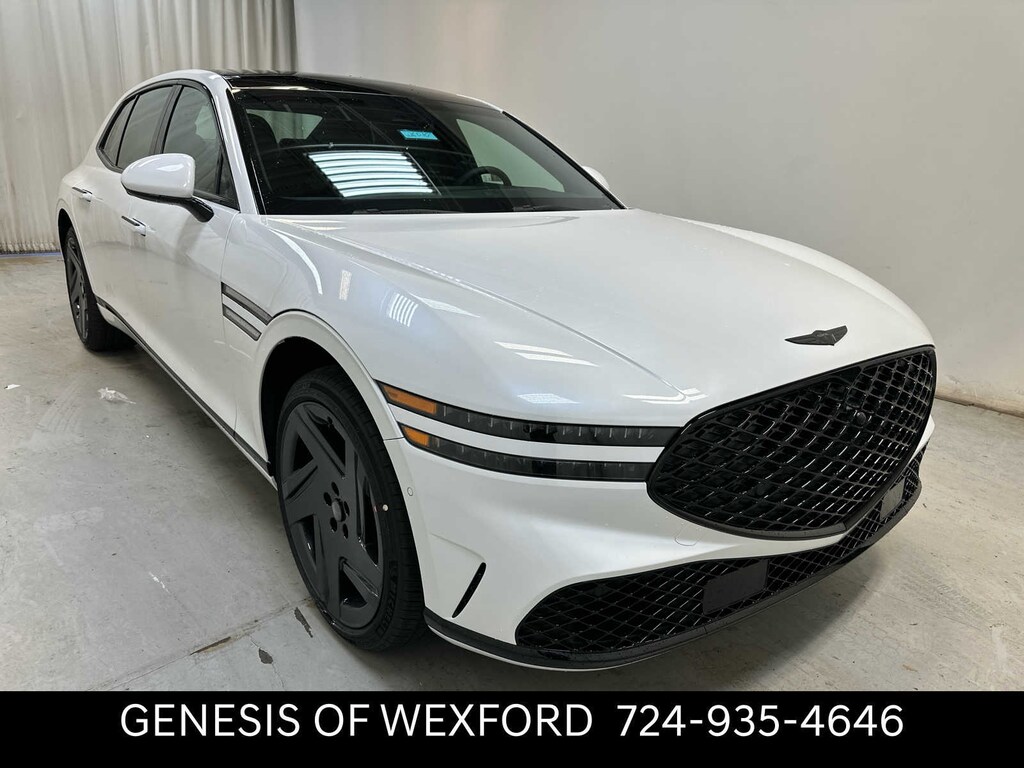 New 2026 Genesis G90 3.5T e-SC Prestige Black Sedan