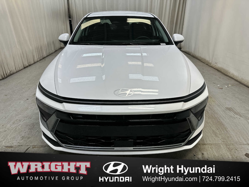 New 2026 Hyundai Sonata Hybrid Blue Sedan