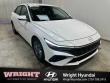 New 2026 Hyundai Elantra Hybrid Blue Sedan