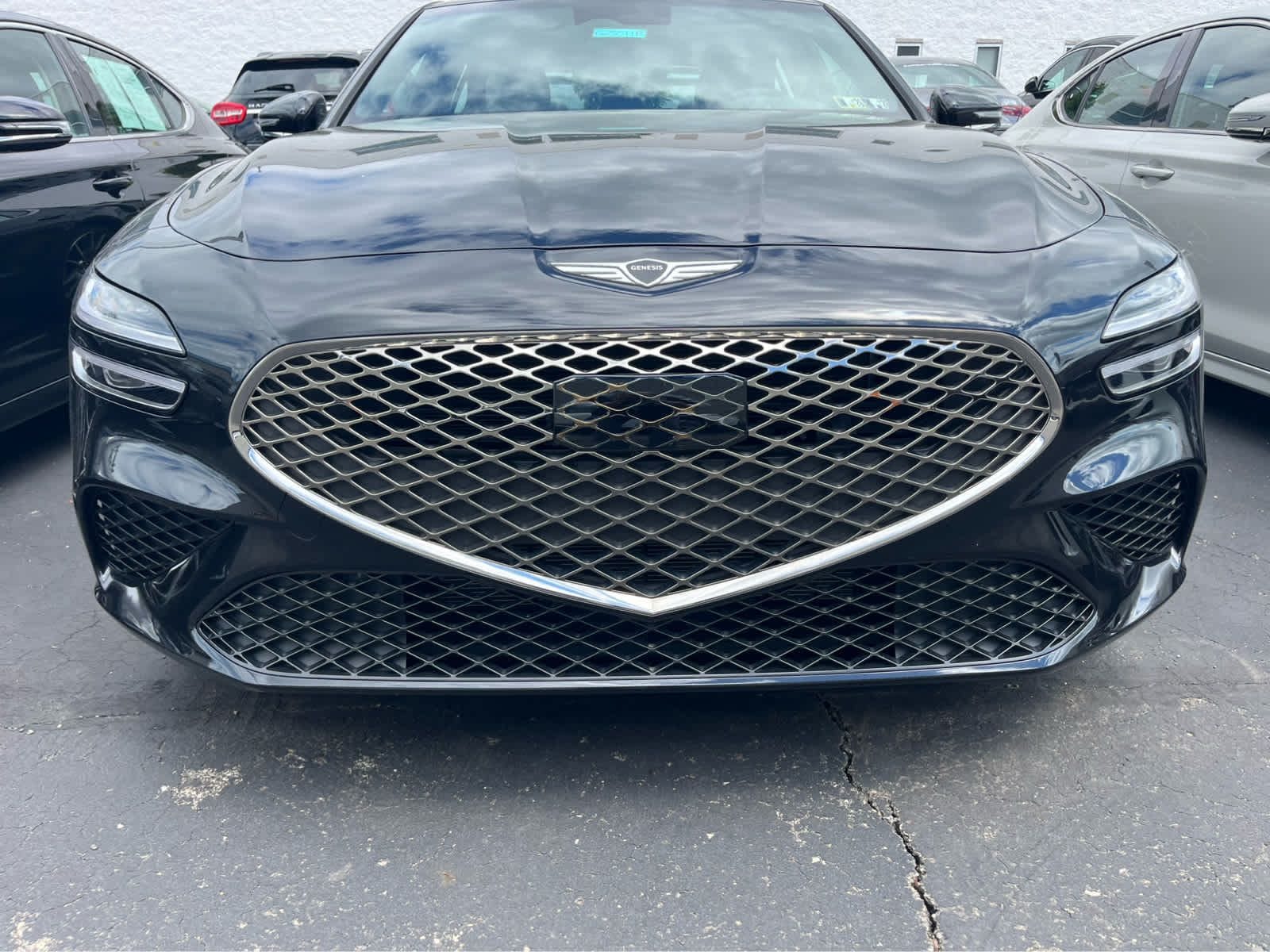 Certified 2025 GENESIS G70 Standard with VIN KMTG34SC8SU147944 for sale in Wexford, PA