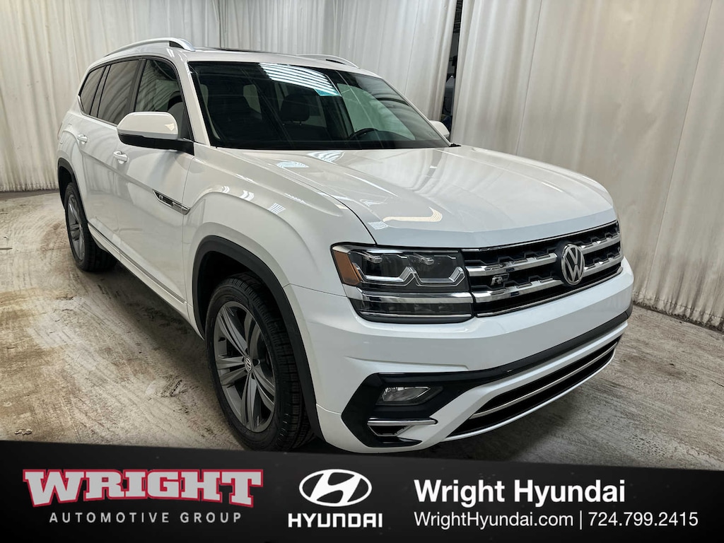 Used 2019 Volkswagen Atlas 3.6L V6 SE w/Technology R-Line 4MOTION SUV