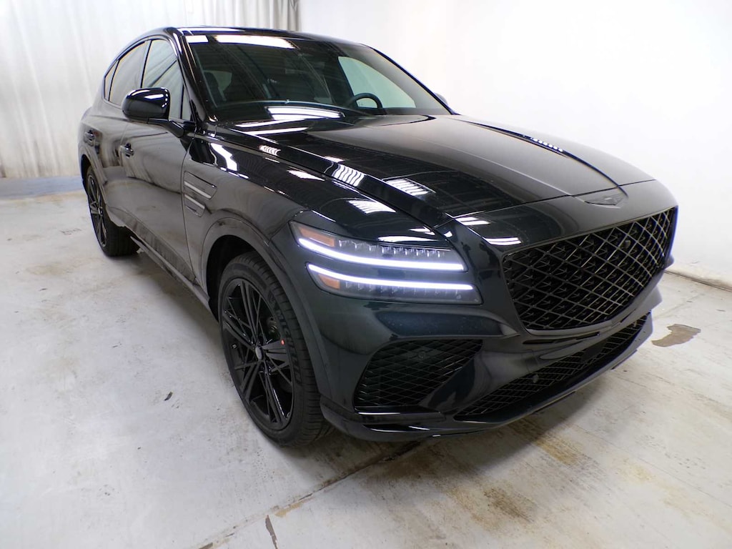 New 2027 Genesis GV80 Coupe 3.5T e-SC Prestige Black AWD