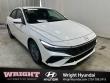 New 2026 Hyundai Elantra Hybrid Blue Sedan