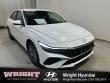 New 2026 Hyundai Elantra Hybrid Blue Sedan