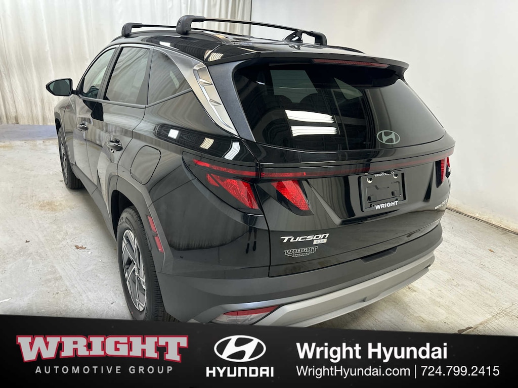 Certified 2025 Hyundai Tucson Hybrid Blue SUV