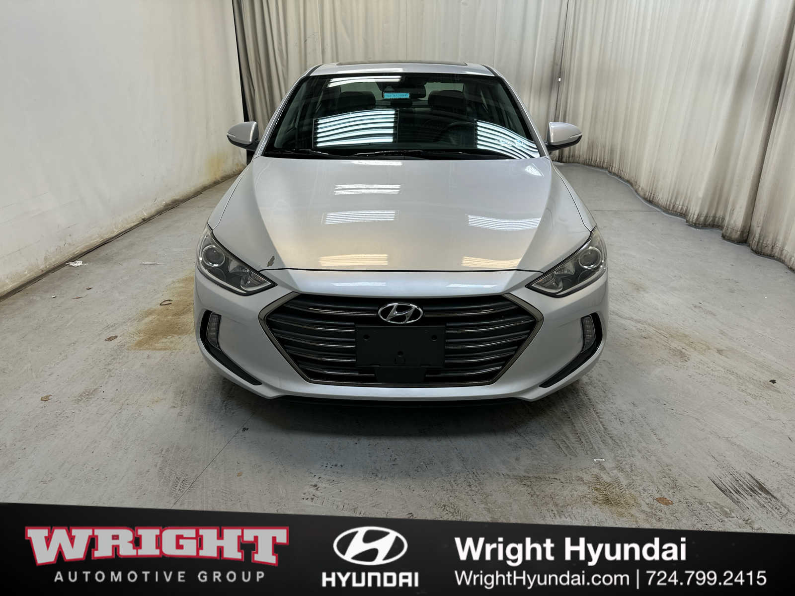 Used 2017 Hyundai Elantra Limited with VIN 5NPD84LF4HH199263 for sale in Wexford, PA