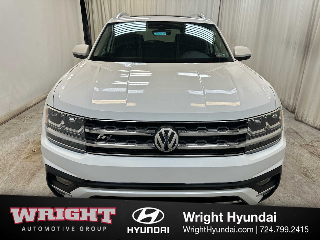 Used 2019 Volkswagen Atlas 3.6L V6 SE w/Technology R-Line 4MOTION SUV
