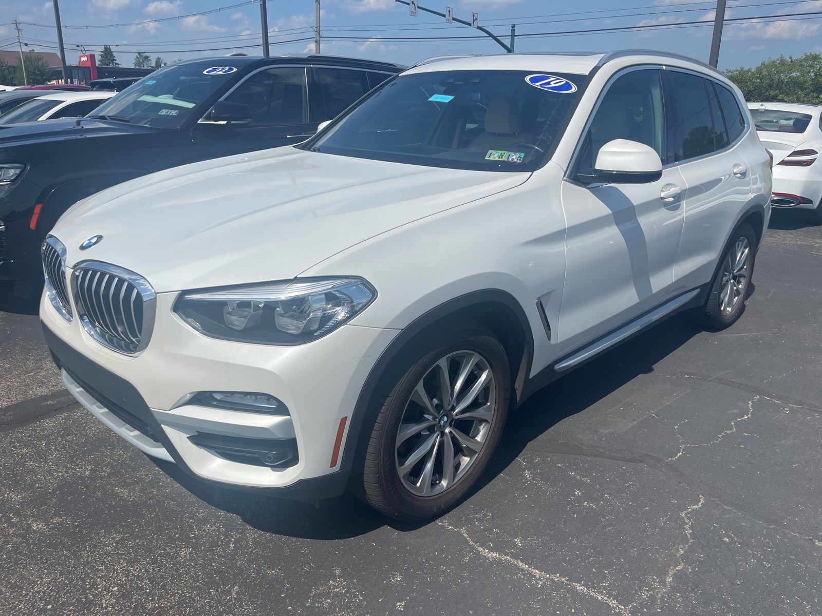 Used 2019 BMW X3 30i with VIN 5UXTR9C58KLD93103 for sale in Wexford, PA