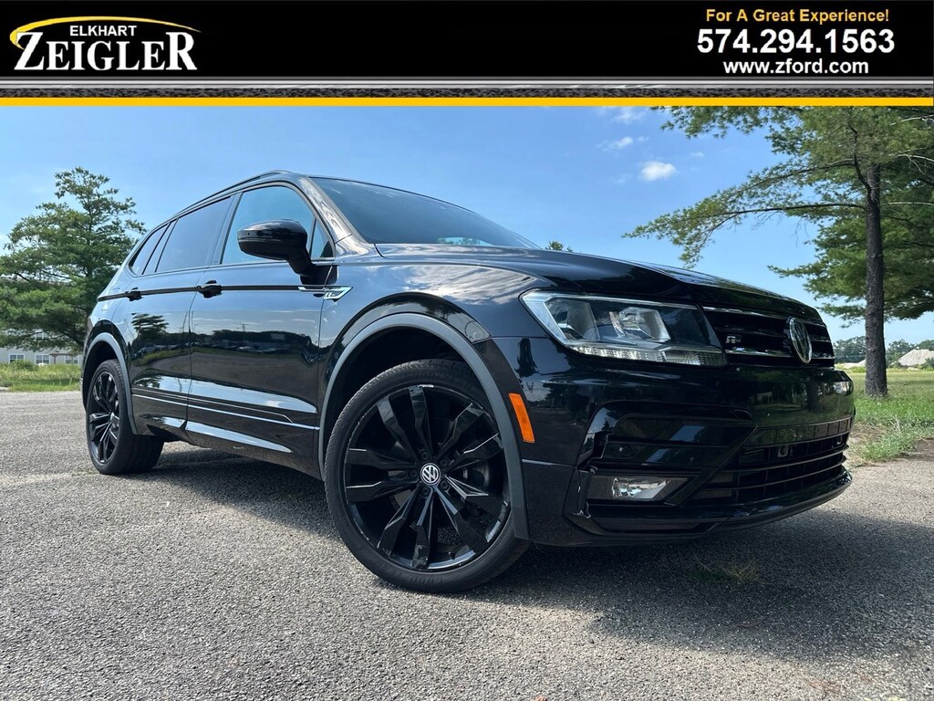 Used 2021 Volkswagen Tiguan 2.0T SE R-Line Black 4MOTION SUV
