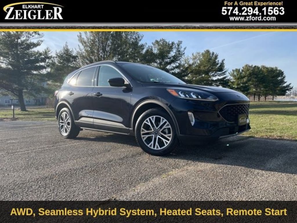Used 2021 Ford Escape SEL Hybrid SUV