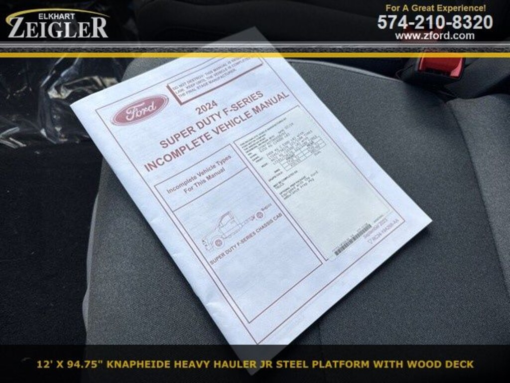 New 2024 Ford F-350 Chassis Truck Regular Cab