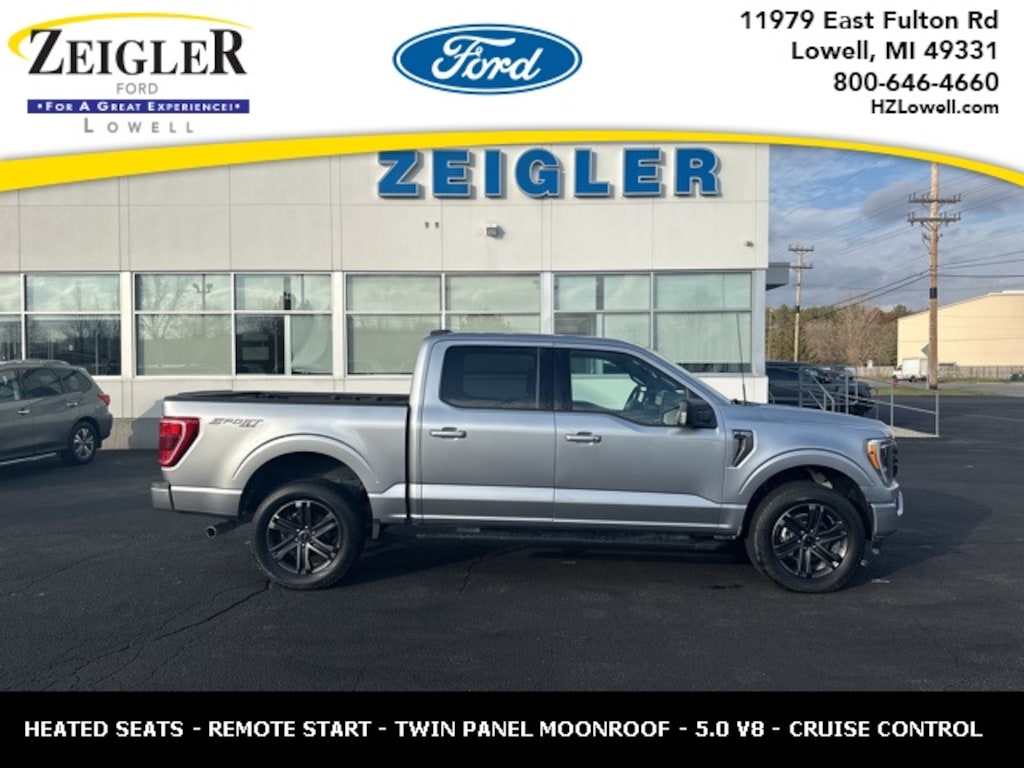 Used 2022 Ford F-150 XLT Truck SuperCrew Cab