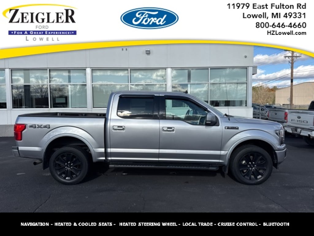 Used 2020 Ford F-150 Lariat Truck SuperCrew Cab