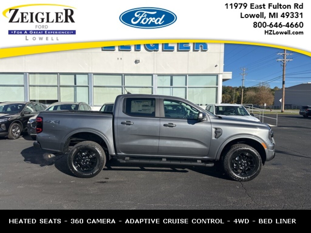 New 2025 Ford Ranger XLT Truck SuperCrew