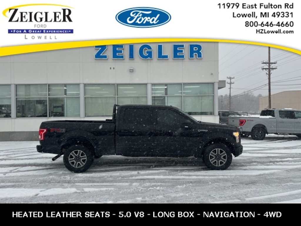 Used 2016 Ford F-150 XLT Truck SuperCrew Cab
