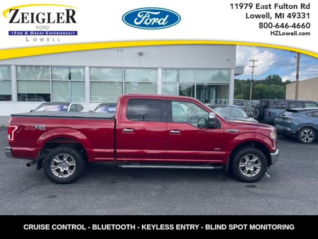 Used 2016 Ford F-150 XLT Truck SuperCrew Cab