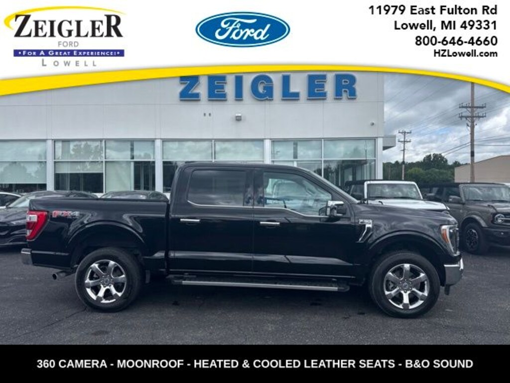 Used 2023 Ford F-150 Lariat Truck SuperCrew Cab