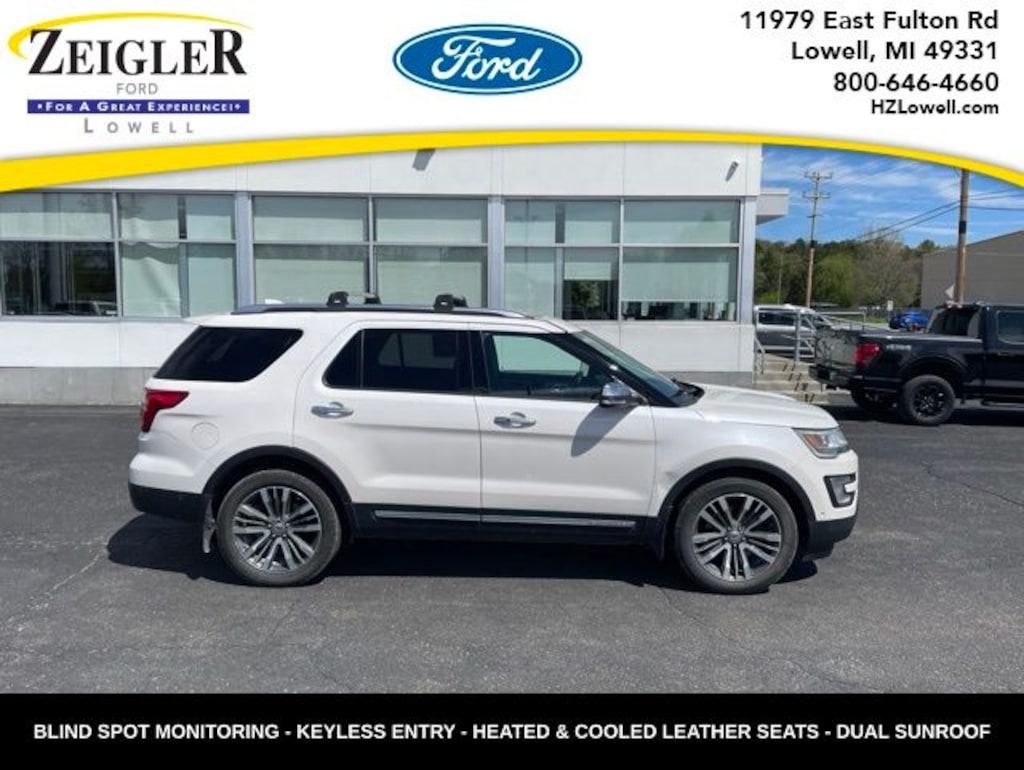 Used 2017 Ford Explorer Platinum SUV
