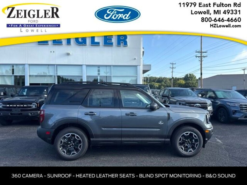 New 2026 Ford Bronco Sport Outer Banks SUV