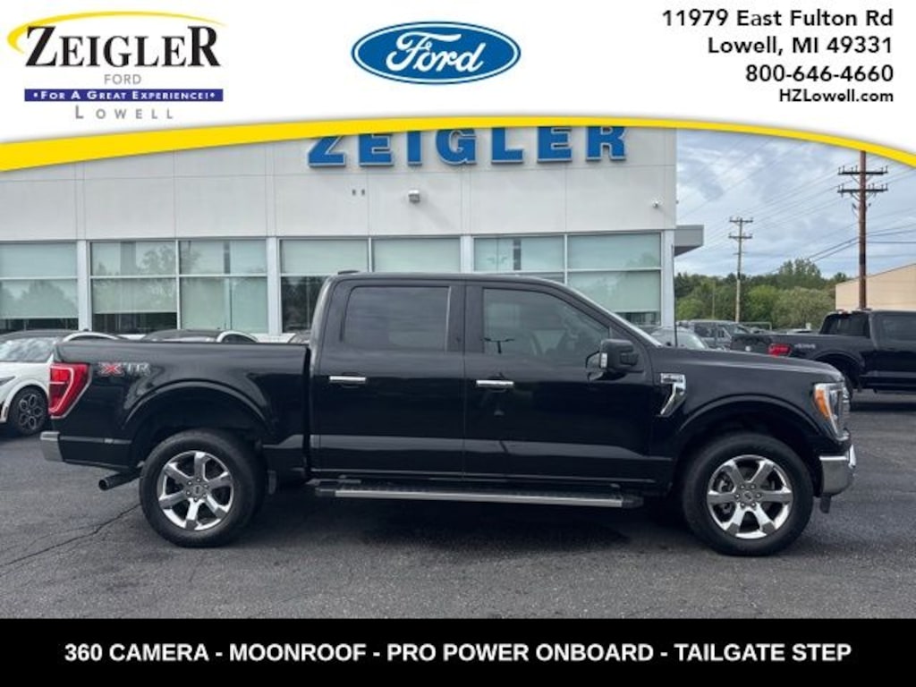Used 2022 Ford F-150 XLT Truck SuperCrew Cab
