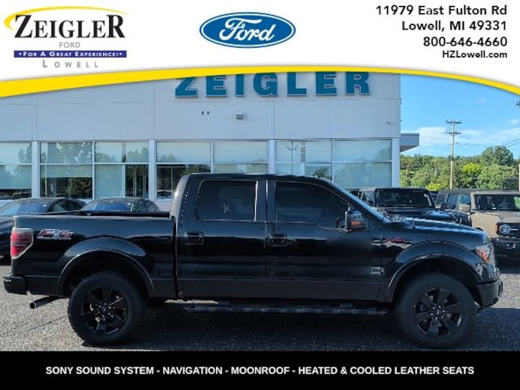 Used 2012 Ford F-150 FX4 Truck SuperCrew Cab
